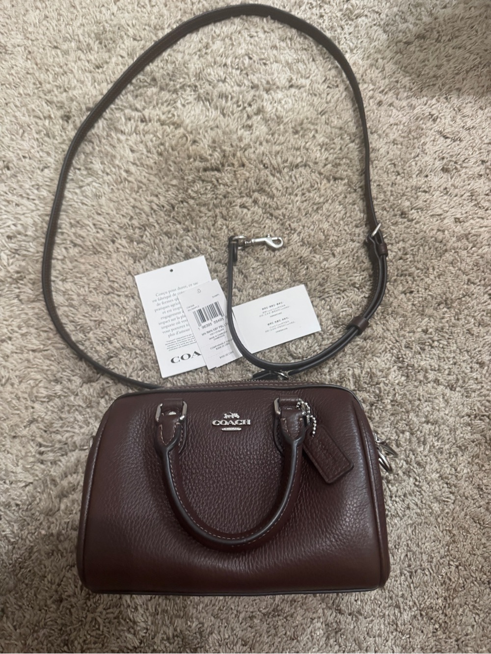NWT Coach mini Rowan